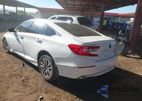 2022 Honda Accord Hybrid Ex-L from USA, damaged, VIN 1HGCV3F54NA013372